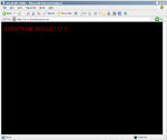 A snap-shot ECIWeb.org during the attack.